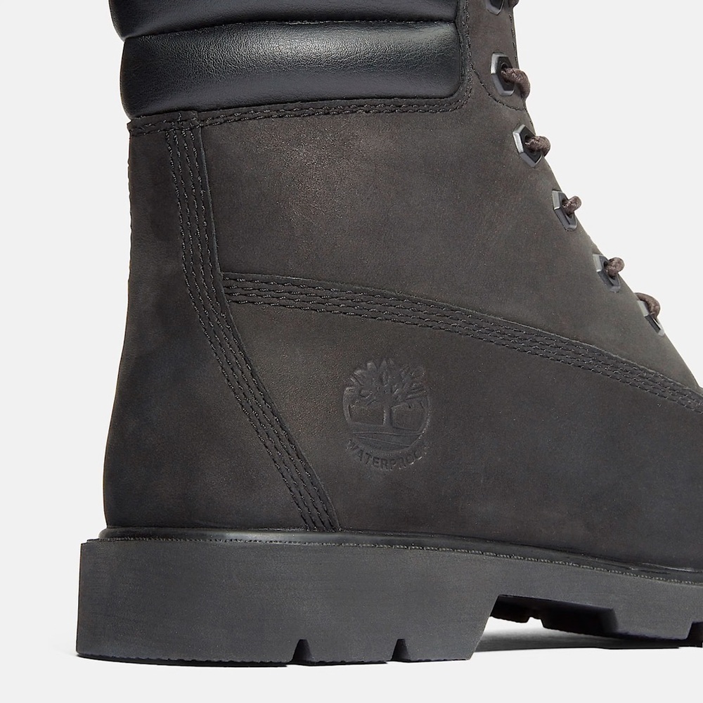 Timberland Linden Woods Black Lace-Up Boots - Picture 3 of 12